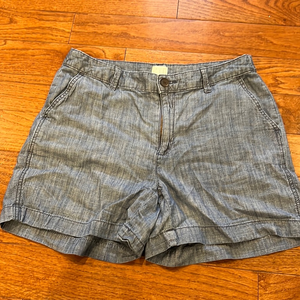 A new day chambray shorts size 6